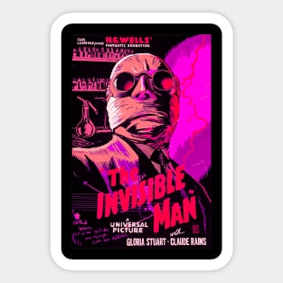 The Invisible Man Sticker